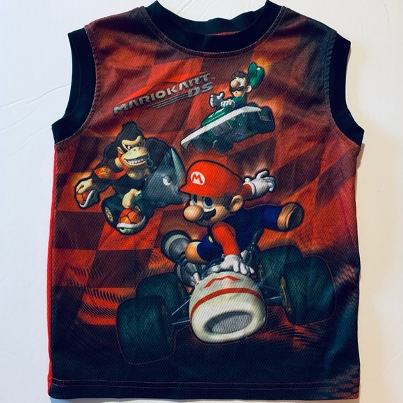 Nintendo Other - Mario Kart Boys Tank Top Shirt S 6 7